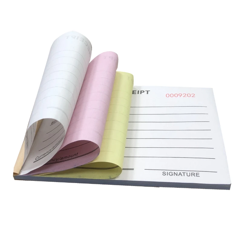 2 Packs Custom A5 A4 Delivery Slip Billing Book Carbonless Bill Sales Order Receipt Books Printing - view 5