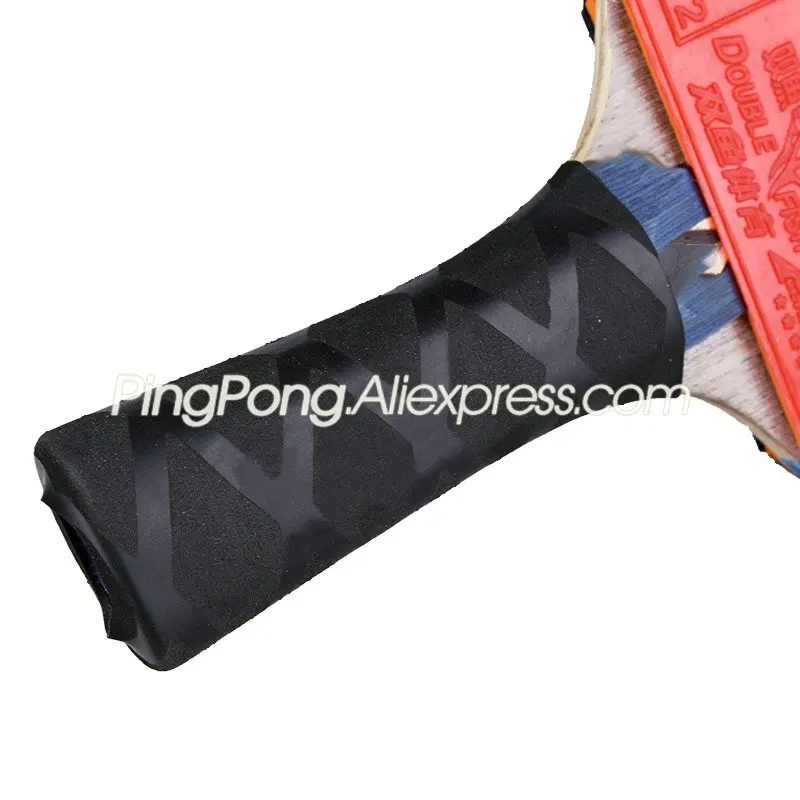 2x مضرب تنس الطاولة Overgrip مقبض الشريط المواد القابلة للانكماش الحراري بينغ بونغ الخفافيش السيطرة العصابة الملحقات #6
