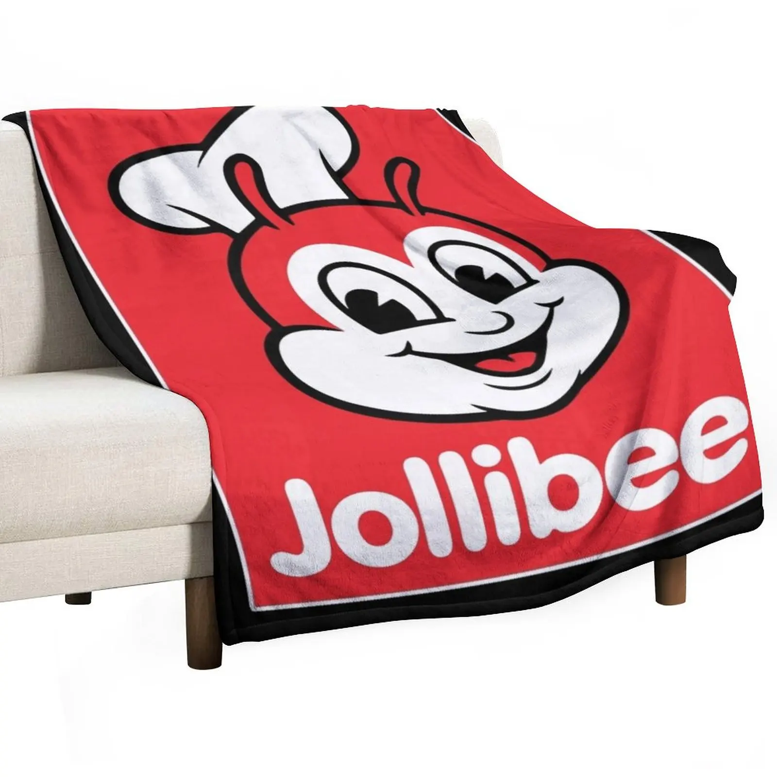 Jollibee Fast Food Throw Blanket Hair Weighted Soft Beds Blankets