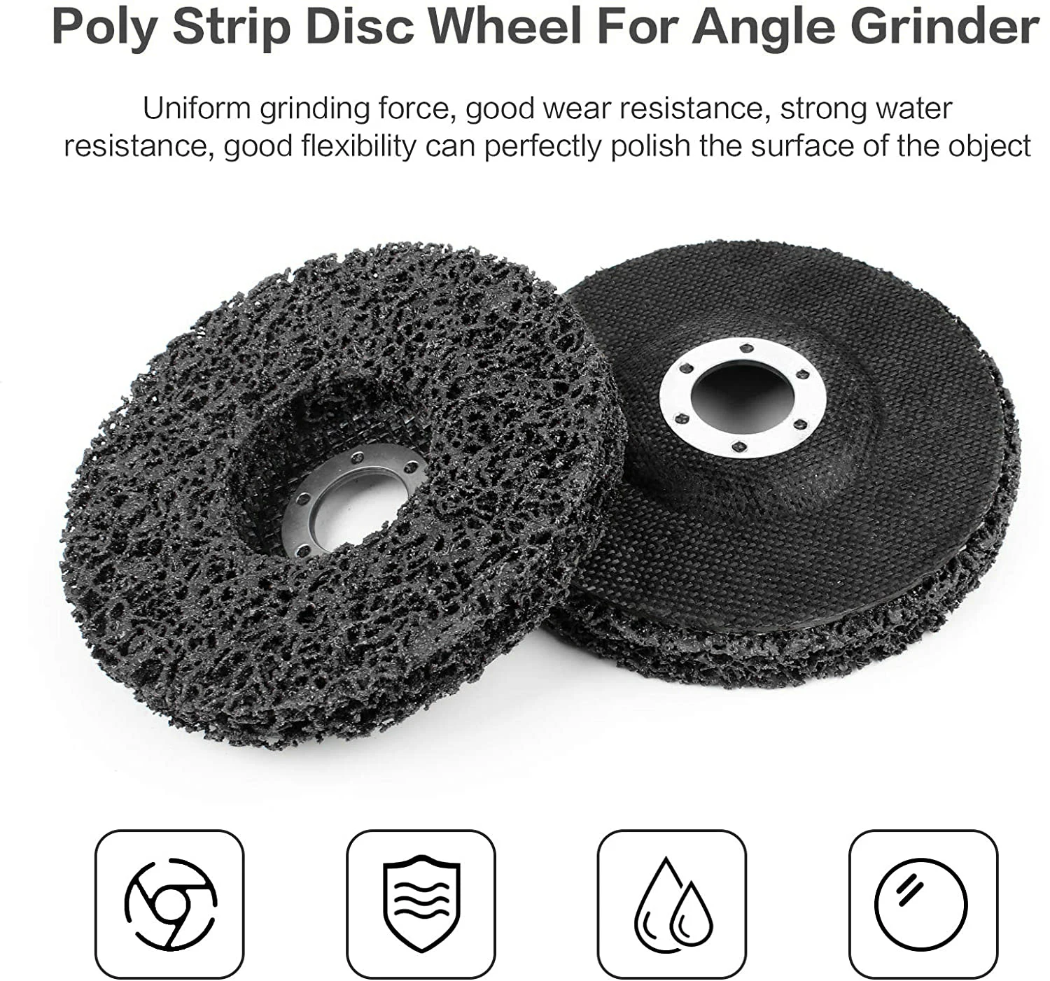 4/4.5/5inch Diamond Grinding Wheel Flap Disc Abrasive Tool Belt Grinder Polishing Buffing Wheels Angle Grinder Accessories