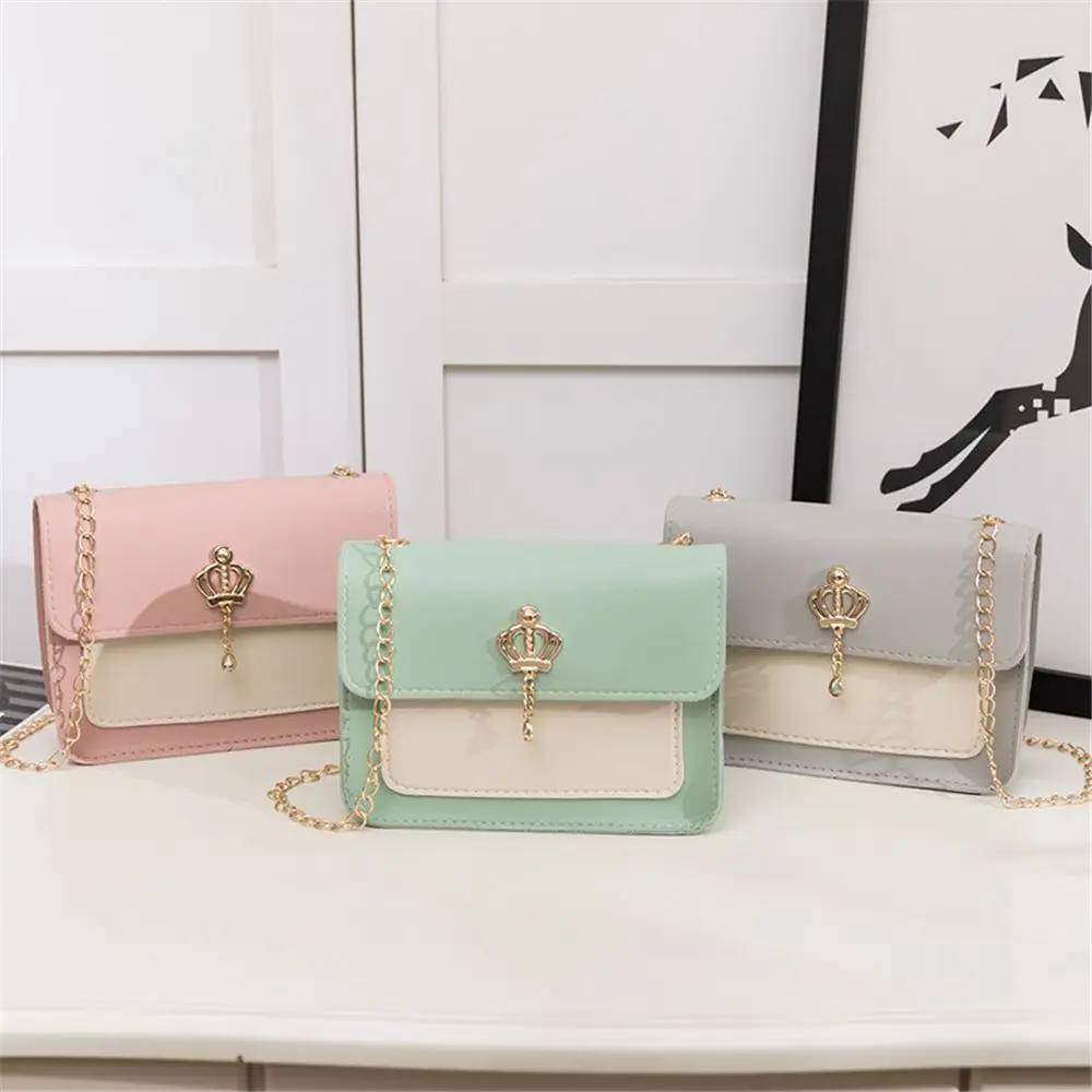 

Soft PU Shoulder Bags Chain Handbags for Women Female Travel Small Square Crossbody Messenger Bags