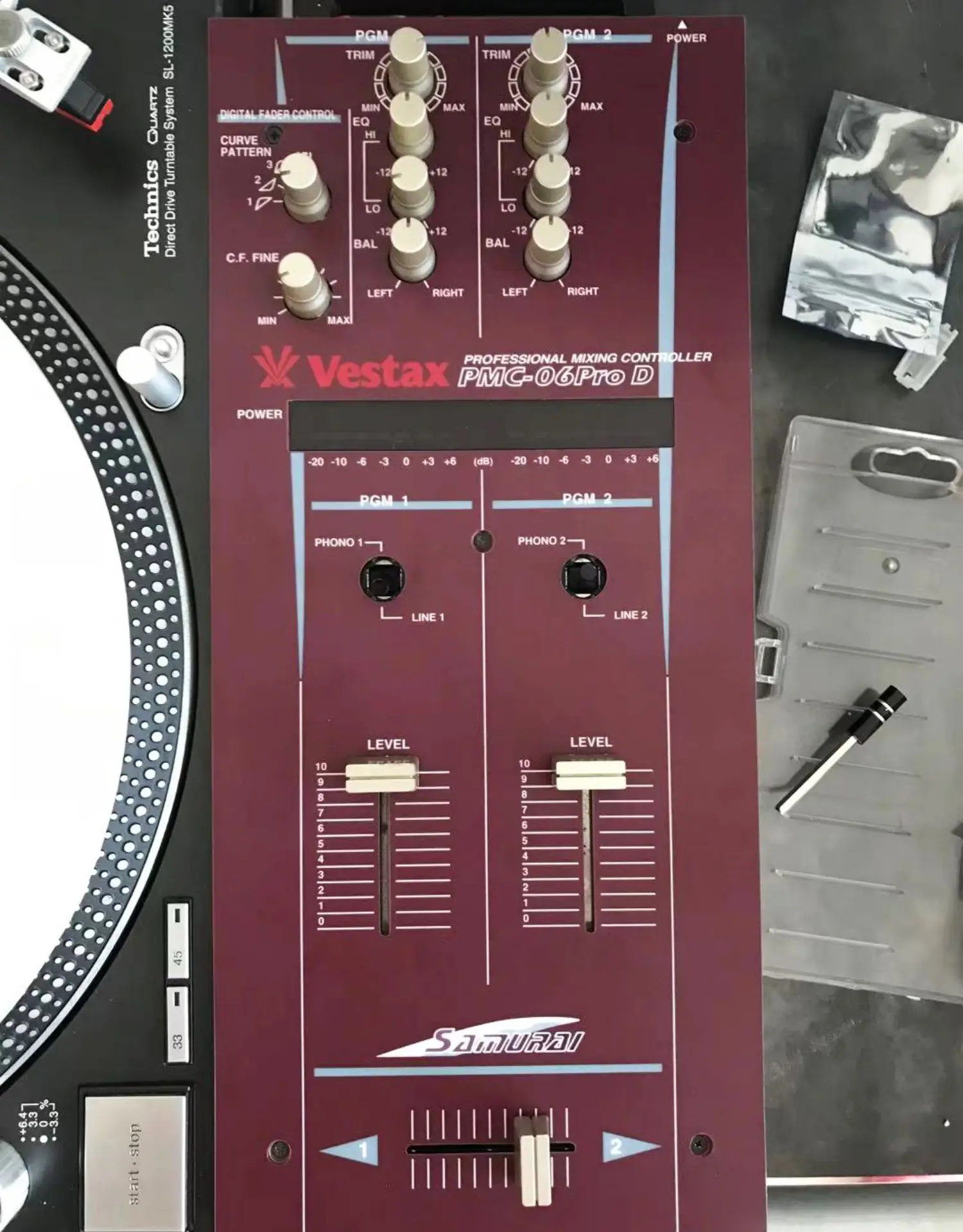 Пленка для панели миксера Vestax Pmc-06 Pro D, красочная наклейка Vestax, а не железная панель