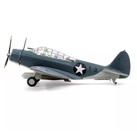 Diecast WLTK 1/72 Scale American TBD Bombers Alloy Airplane Model Collection Display Ornament Toy Gift
