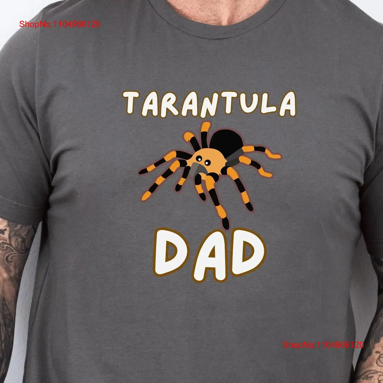 tarantula-papa-t-shirt-araignee-drole-mignon-amant-anniversaire-garcons-vintage-lave-elegant-doux-vetements-de-createur-unisexe-respirant
