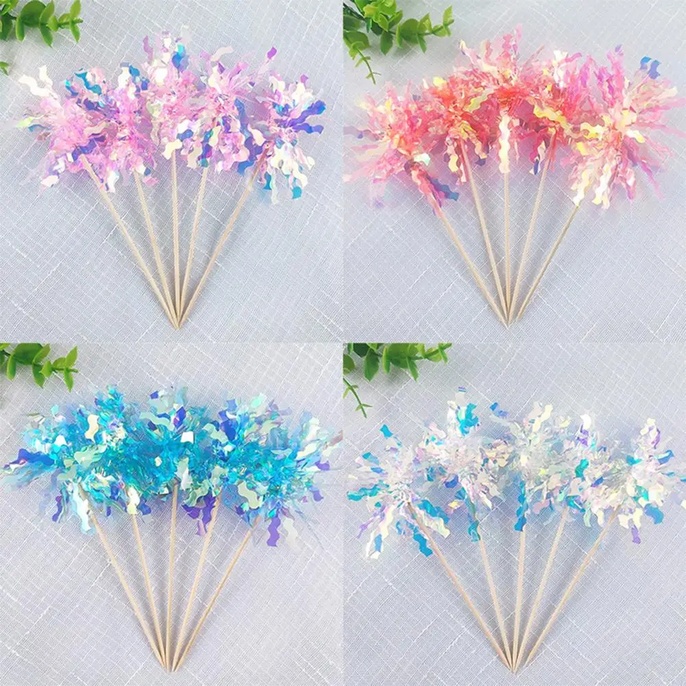 Useful Wedding Cake Toppers Ins Style Multicolor Wood Good Looking DIY Cupcake Toppers  Pastry Toppers Dessert Decorating