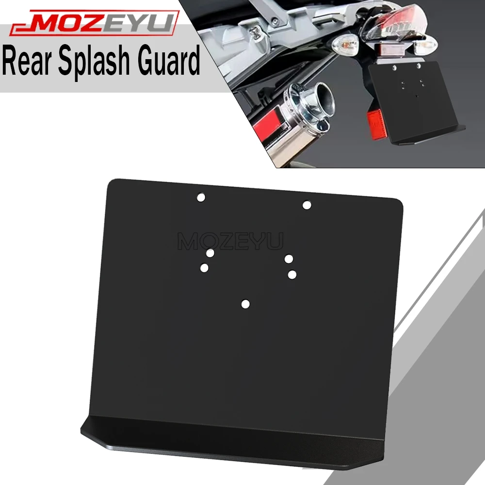 

Motorcycles Fender License Plate Rear Splash Guard Number Holder For BMW R1200 R1150 GSA R1200GS R 1150 GS F650GS Single G650GS
