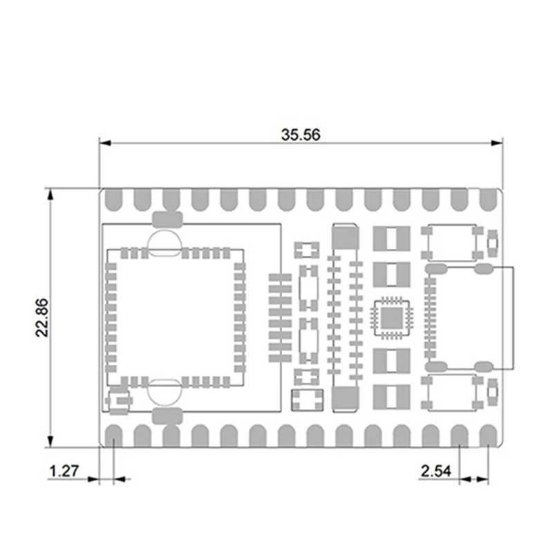 Placa de desarrollo Licheerv Nano Ethernet, módulo de código abierto RISCV Linux, Compatible con cámara Raspberry Pi de 22 pines