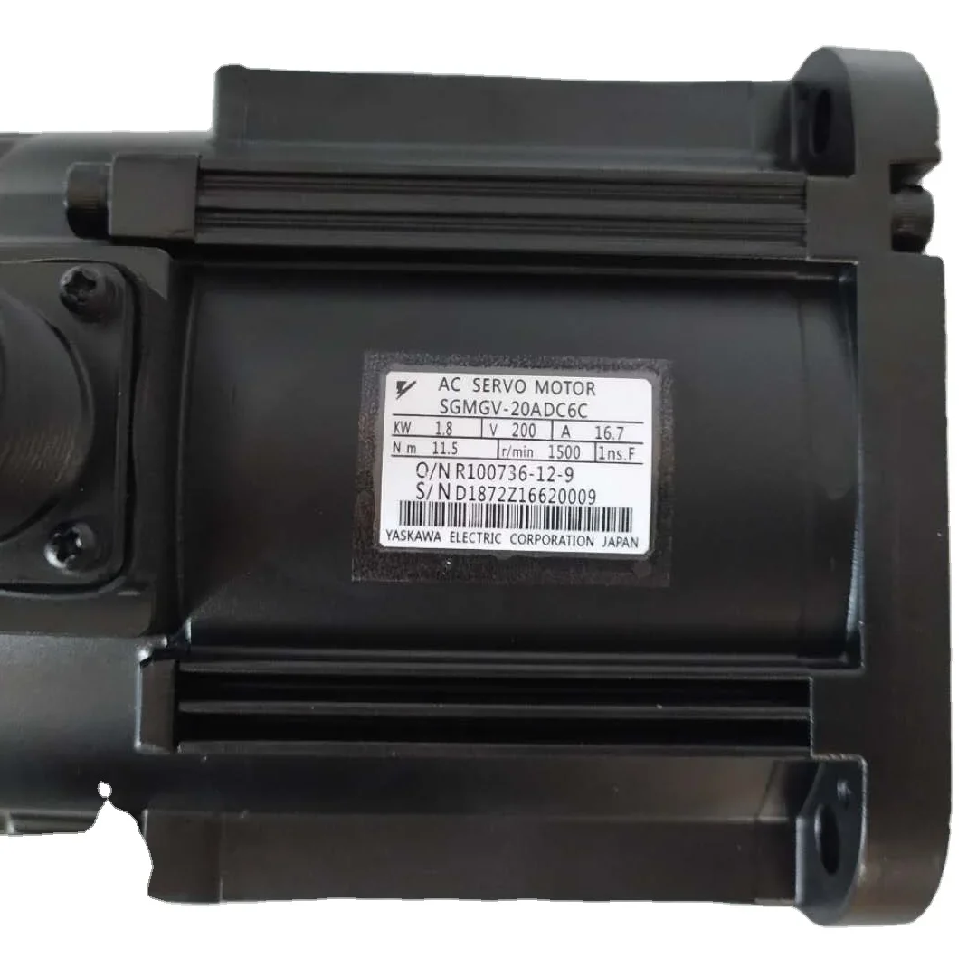 

Japan original Yaskawa Ac servo motor For cnc machine SGMGV-20ADC6C 1.8KW 1800w ac servo motor