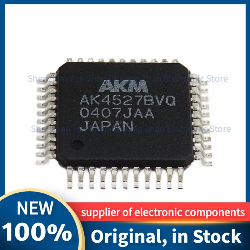 

1PCS/LOT AK4527BVQ AK4527 TQFP-44 Audio codec chips in stock