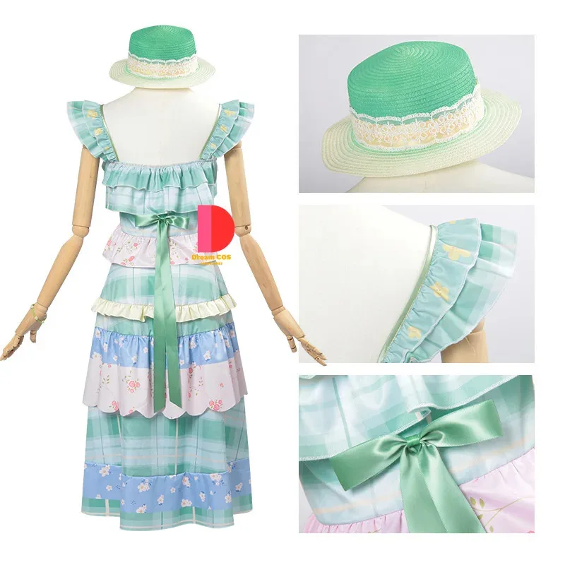 

CyInfinite Nikki Floating Flowers Across The Wilds The Garden in The Dream Причудливый ежедневный костюм для косплея в пасторальном стиле Nikki