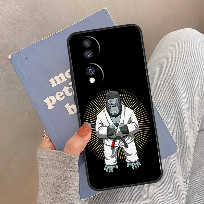 حافظة BJJ البرازيلية جيو جيتسو لهاتف Honor Magic 5 6 7 8 Pro لهاتف Honor 200 400 Lite 50 70 90 X8a X8b X9a X9b X9c