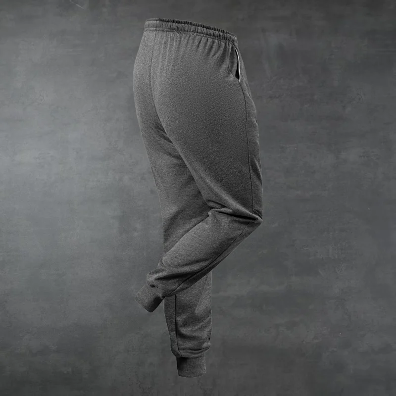 بنطال رياضي للخريف والشتاء للرجال بنطال كاجوال عصري برباط عالي الخصر وطبعة حروف