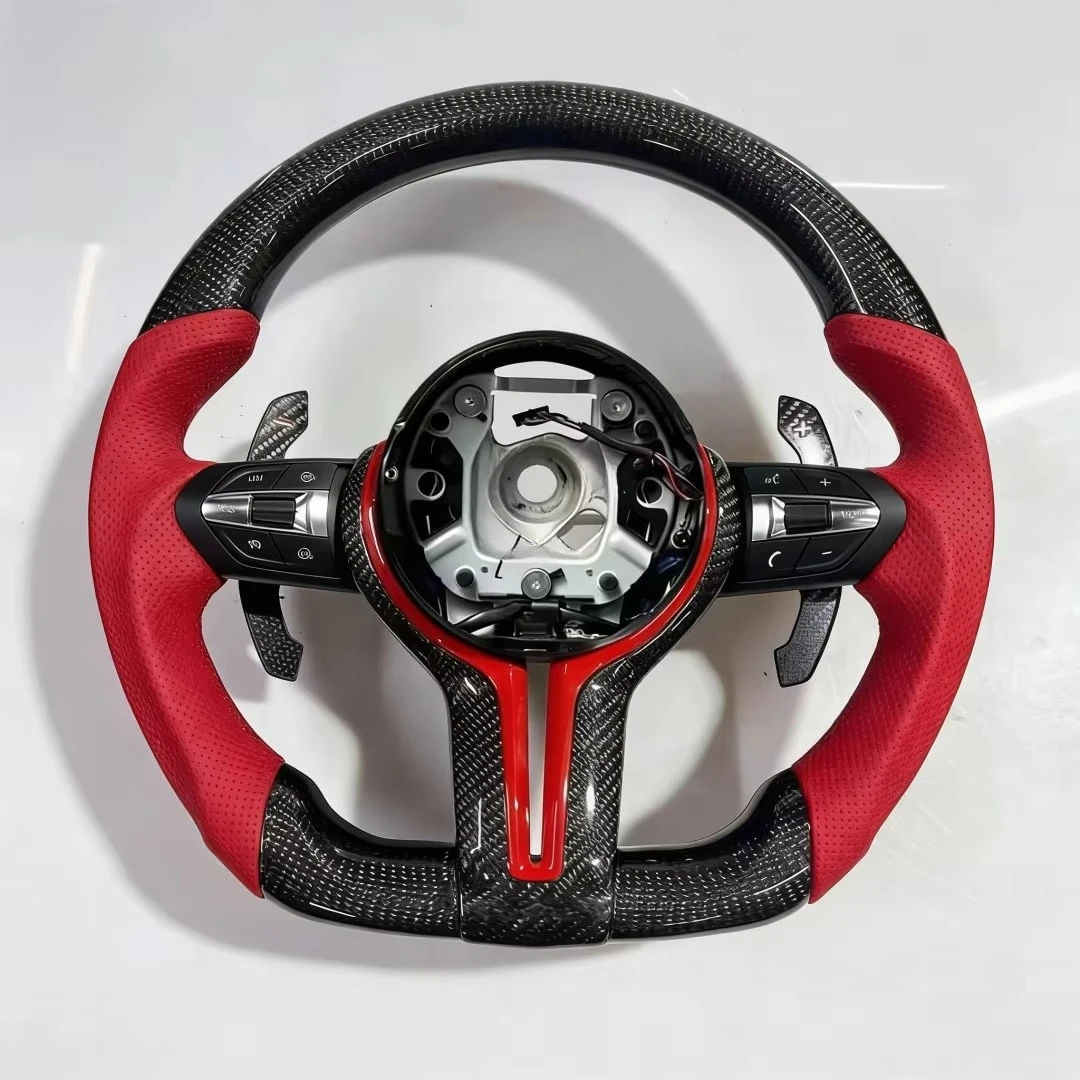 

For BMW Steering Wheel F10 F30 F80 E60 E90 E92 F01 F11 F20 F22 F31 E70 E71 X5 F15 F16 M5 M3 M4 F82 Car Accessories