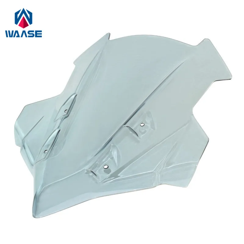 For Motorcycle 5mm Thickness Double Bubble Windscreen Windshield Shield Screen Yamaha MT-09 Tracer 2018 2019 2020