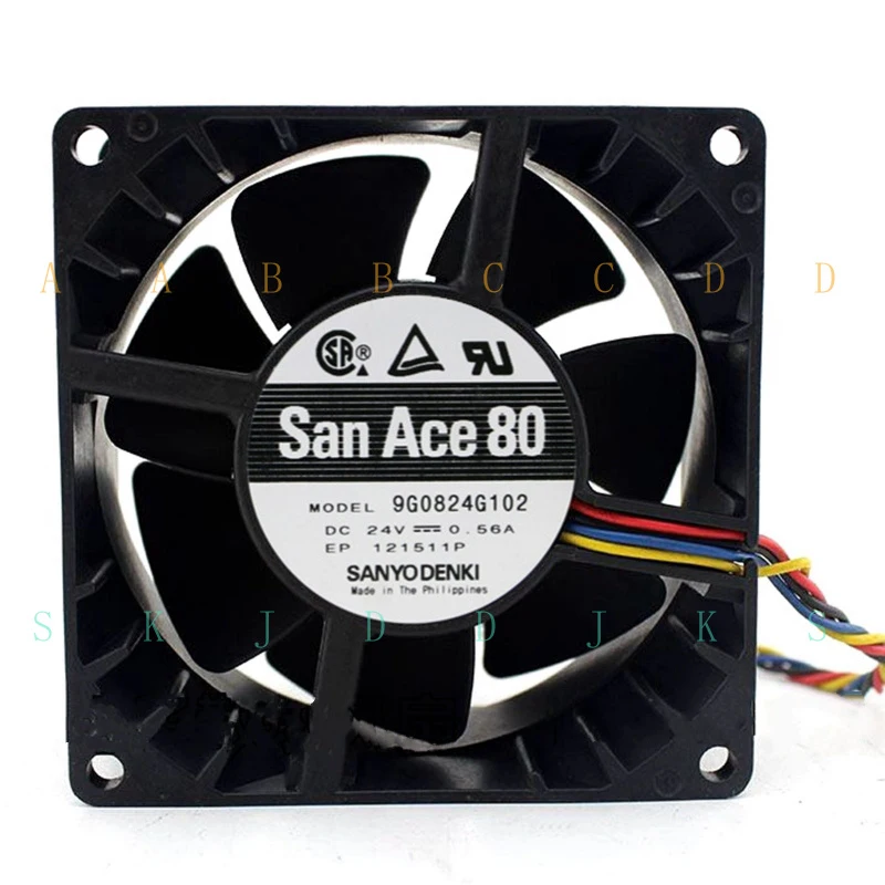 

Новый инверторный вентилятор 9G0824G102 DC24V 0.56A для SANYO
