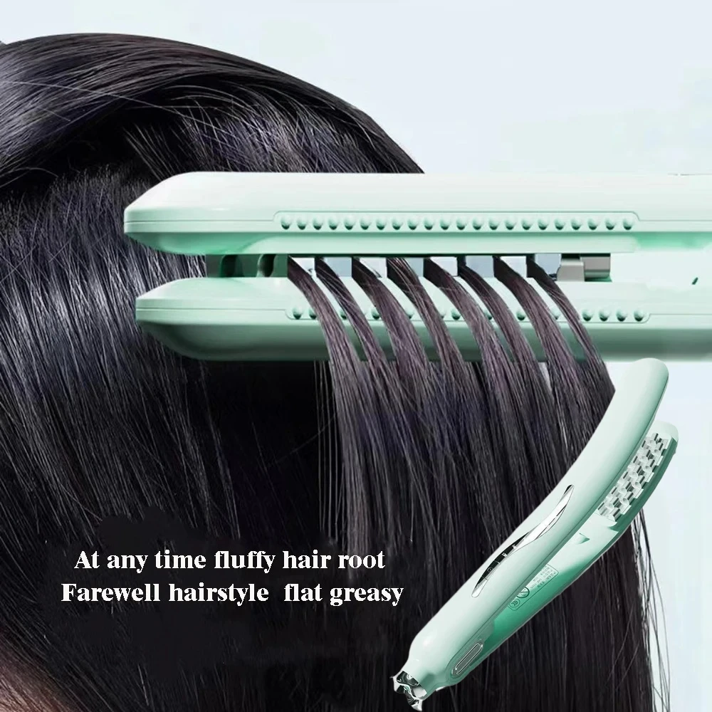 

Hair Iron Ceramic 3D Grid Hair Crimper Professional Volumizing Curling Iron Corn Perm Fluffy Splint Flat Iron Hair Styling Tools