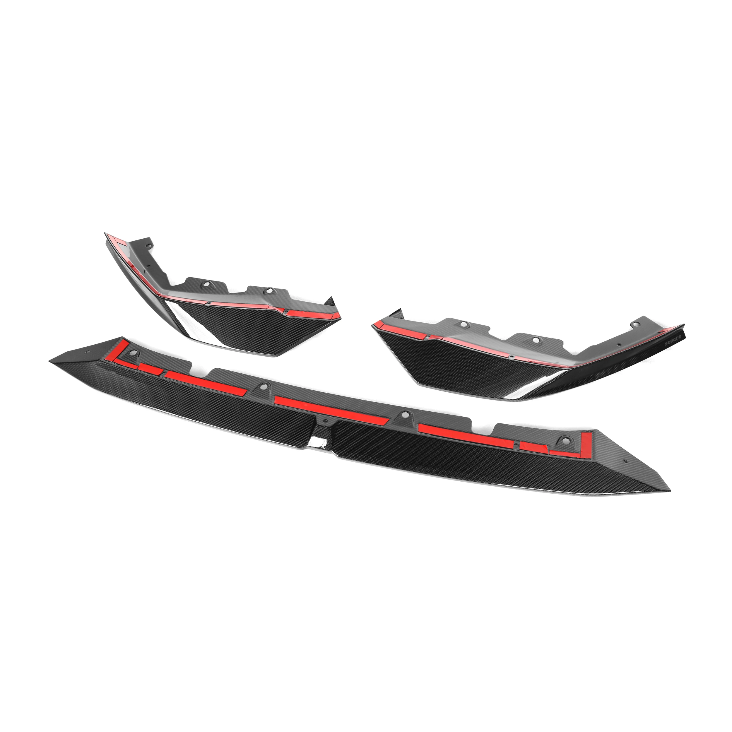 G90 M5 SQ-A Style 100% Dry Carbon Fiber Bumper Body Kit for BMW G90 G99 M5 Sedan 2025+ Front Bumper Lip