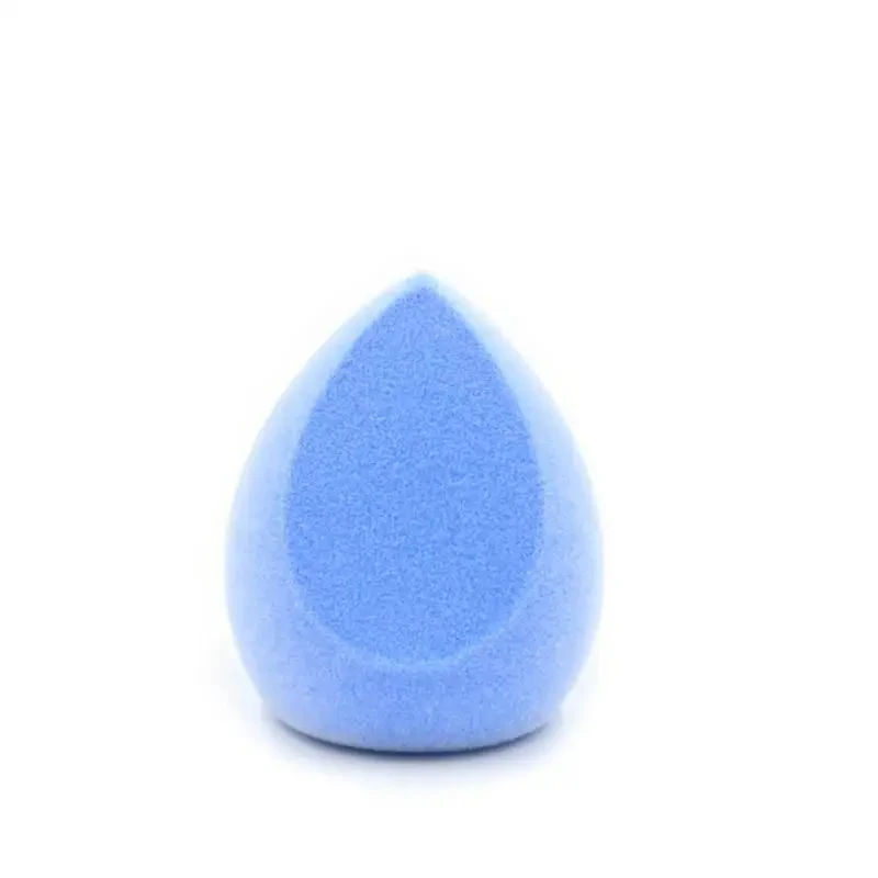 Esponja de maquillaje de terciopelo, esponja de microfibra para superficie cosmética, gota de agua, mezcla, herramientas de base, polvo Facial, crema BB, 1 ud.