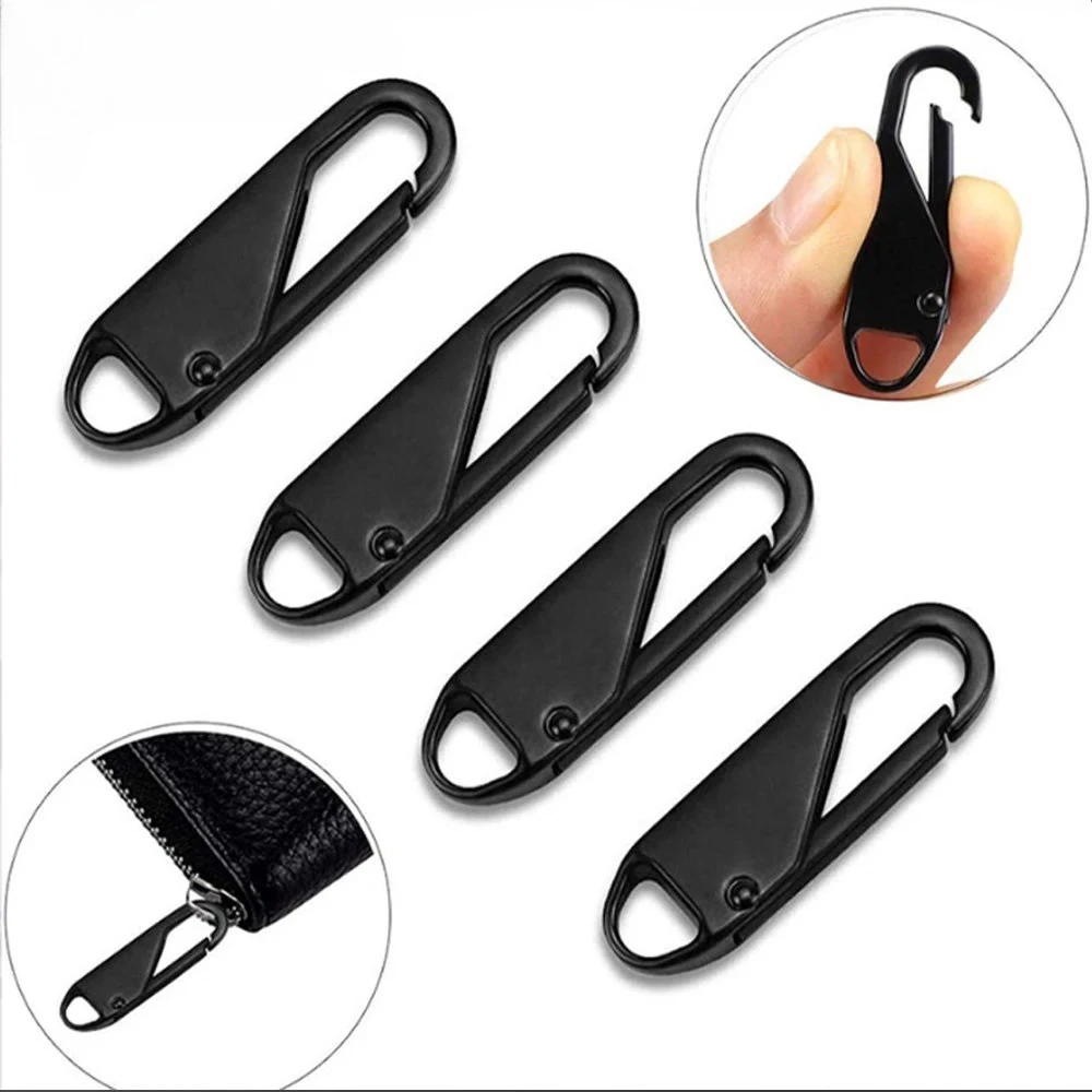 Universal Replacement Zipper Removable Metal Zipper Pull Repair Durable Zipper for Jacket Backpack Luggage Clothing ﻿
