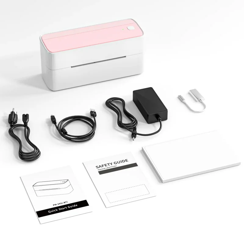 PM241-BT Thermal Label Printer, Bluetooth 4x6 Shipping Printer for Desktop Package