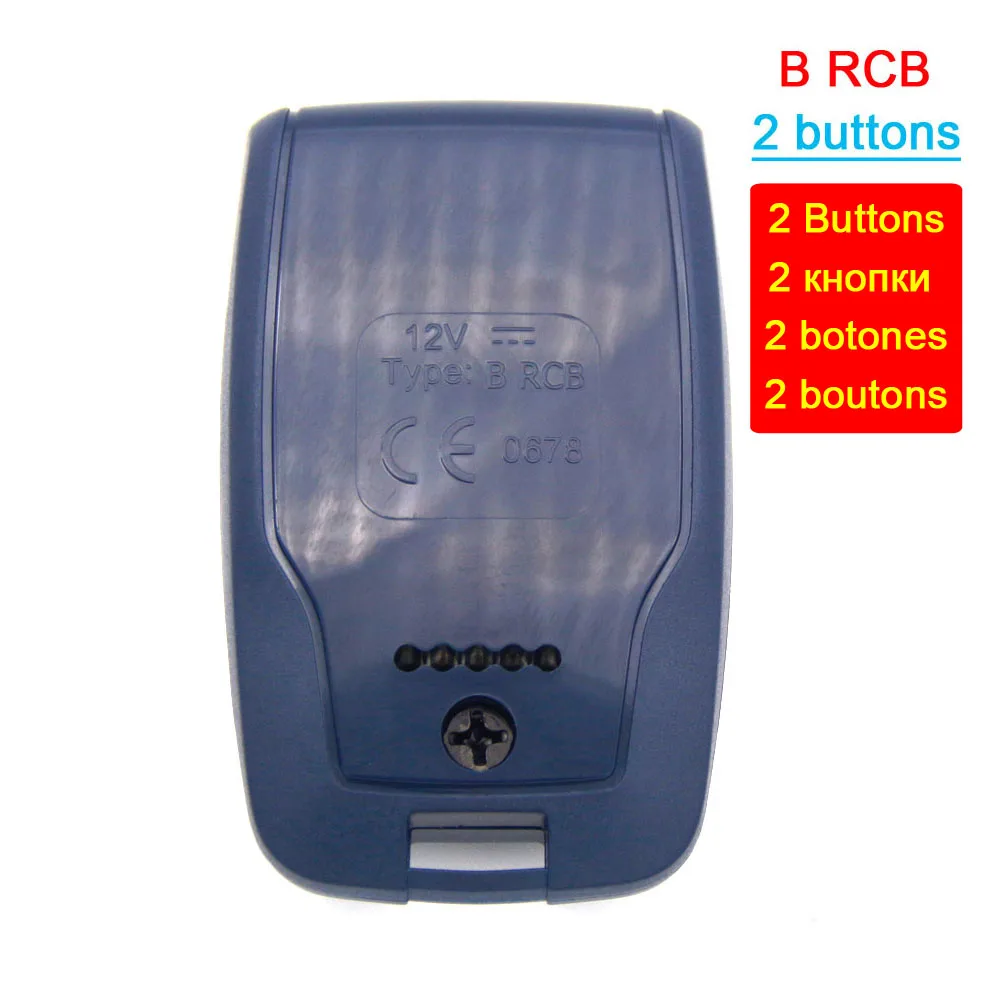 Télécommande B RCB MITTO Pipeline, 4A, B2, B, 2, 4 Rolling Code, Telecomando, Cancello Gate, Garage Porta, Portachiavi, 433,92MHz