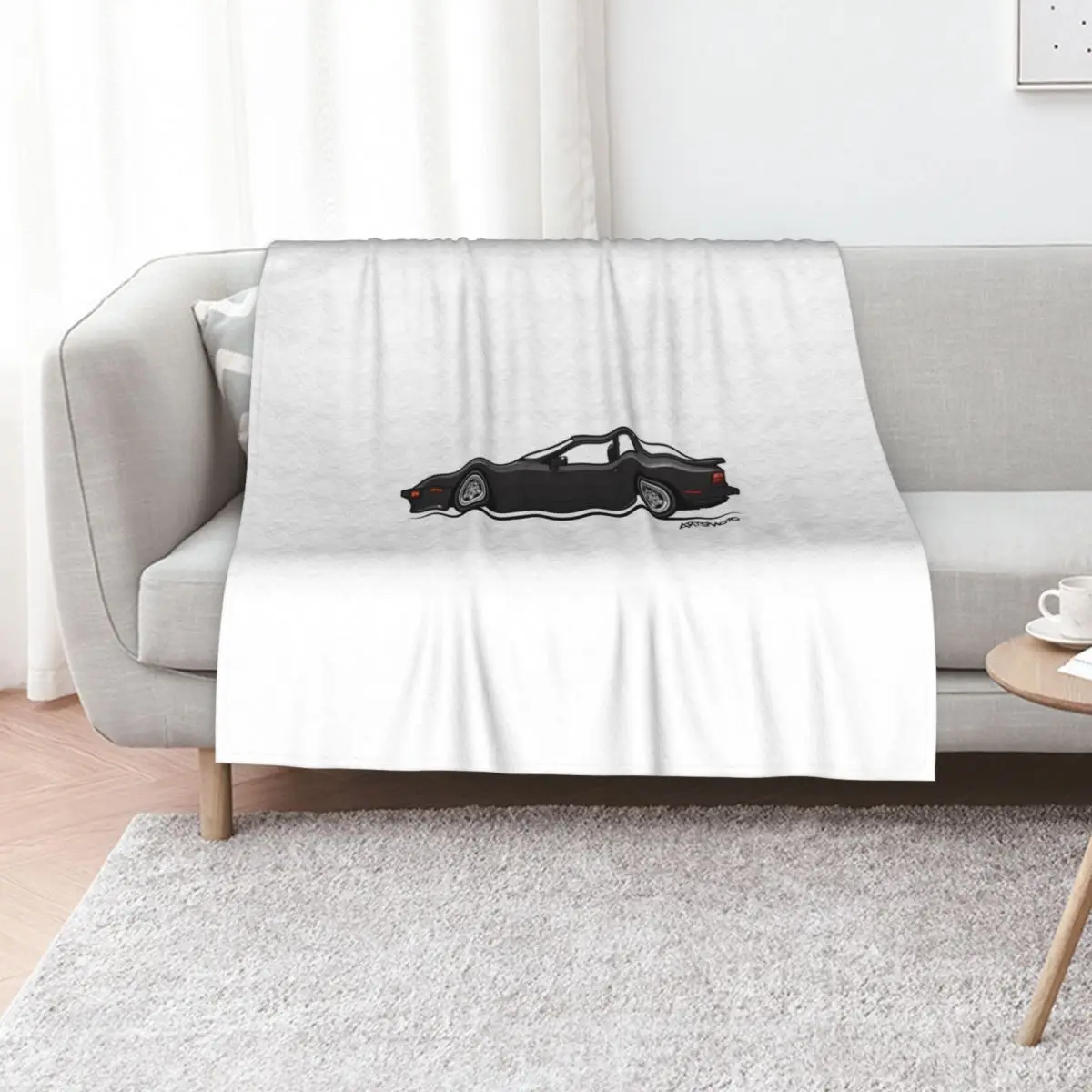 Black 1986 P 944 951 Turbo US spec Throw Blanket cosplay anime Bed linens Bed covers Flannel Camping Kid'S Blankets