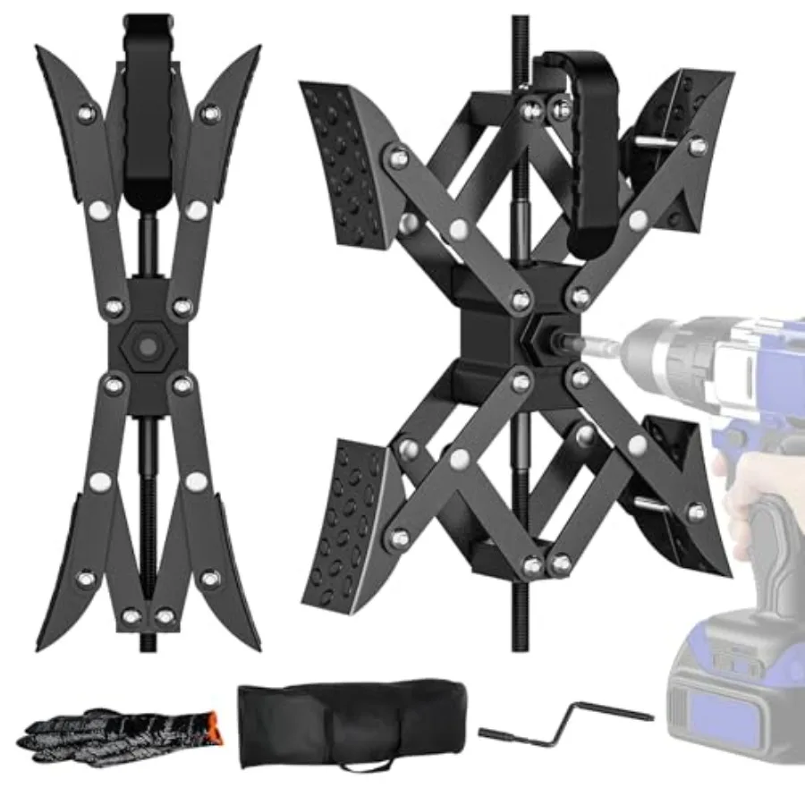 

X-Shaped RV Stabilizer Wheel Chock Allows Drilling for Adjustment Travel Trailer Stabilizers Anti-Motion Tire RV Accessories fo