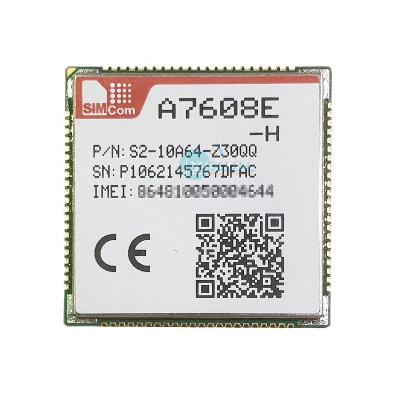 SIMCOM A7608E-H LTE Cat4 Module Band B1/B3/B5/B7/B8/B20 B38/B40/B41 900/1800MHz Support Data Transmission VOICE GNSS WIFI RMII