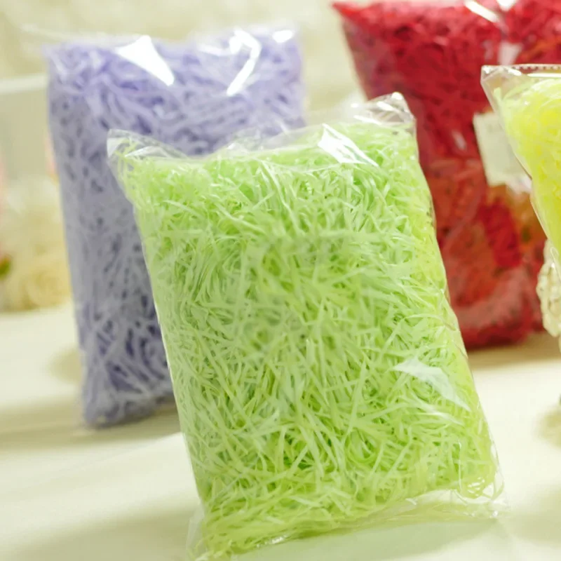 20g Per Bag Multicolored Shredded Paper Shredded Confetti DIY Gift Box Packaging Filling Party Wedding Christmas Decor