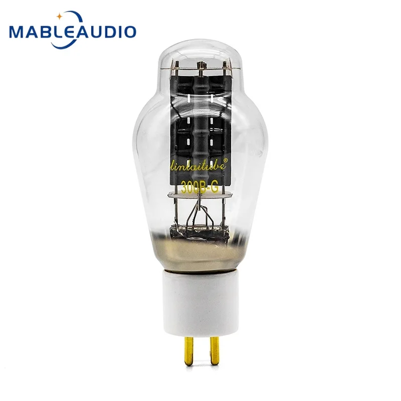 Linlaitube 300B-G Gold Pin Vacuum Tube HiFi Audio Power Valve For Tube Amplifier DIY Replacement  1PC