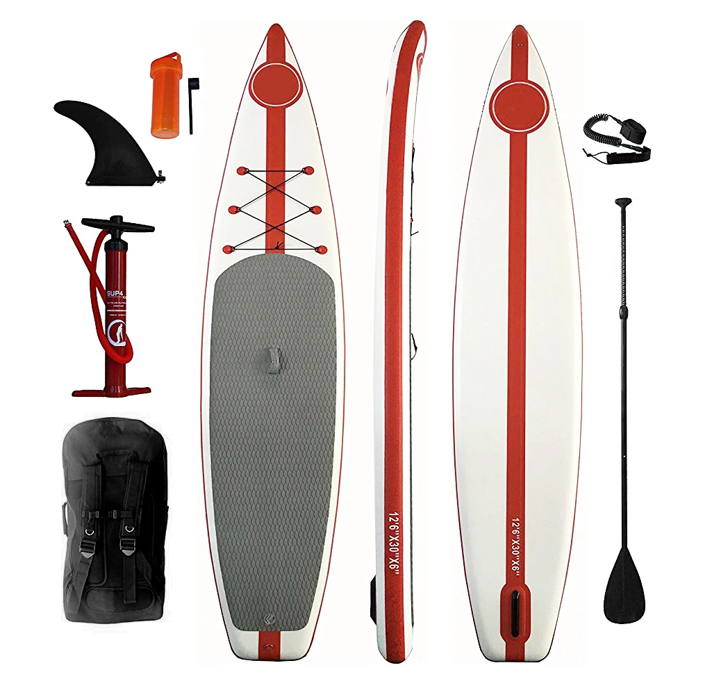 OEM Factory Price Soft Inflatable Surf Board Paddle Surfing Long Surf Board on Sale