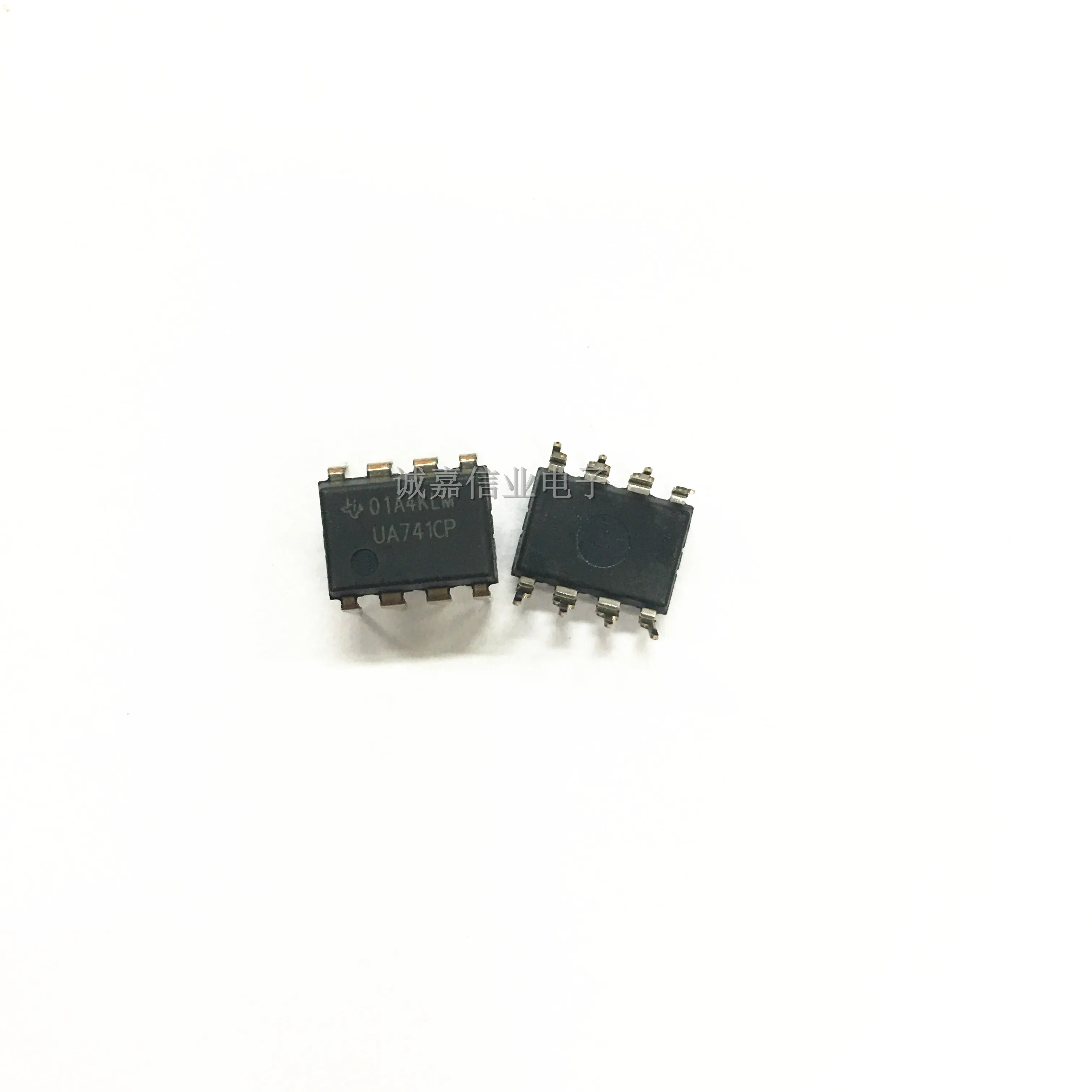 Amplificateurs opérationnels UA741CP DIP-8, 10 pièces/lot, op-amp GP, température de fonctionnement: 0 C-+ 70 C