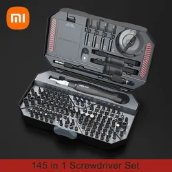 Xiaomi DELIXI 145 in 1 Screwdriver Set Precision Magnetic Screw Driver Bits for Mobile Phone Repair Screwdrive Kit Hand Tools