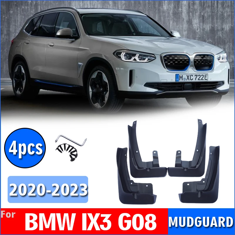 

FOR BMW IX3 G08 2020 2021 2022 Mudguards Fender Mudflaps Guard Splash Mud Flap Car Accessories Auto Styline Front Rear Mudguard