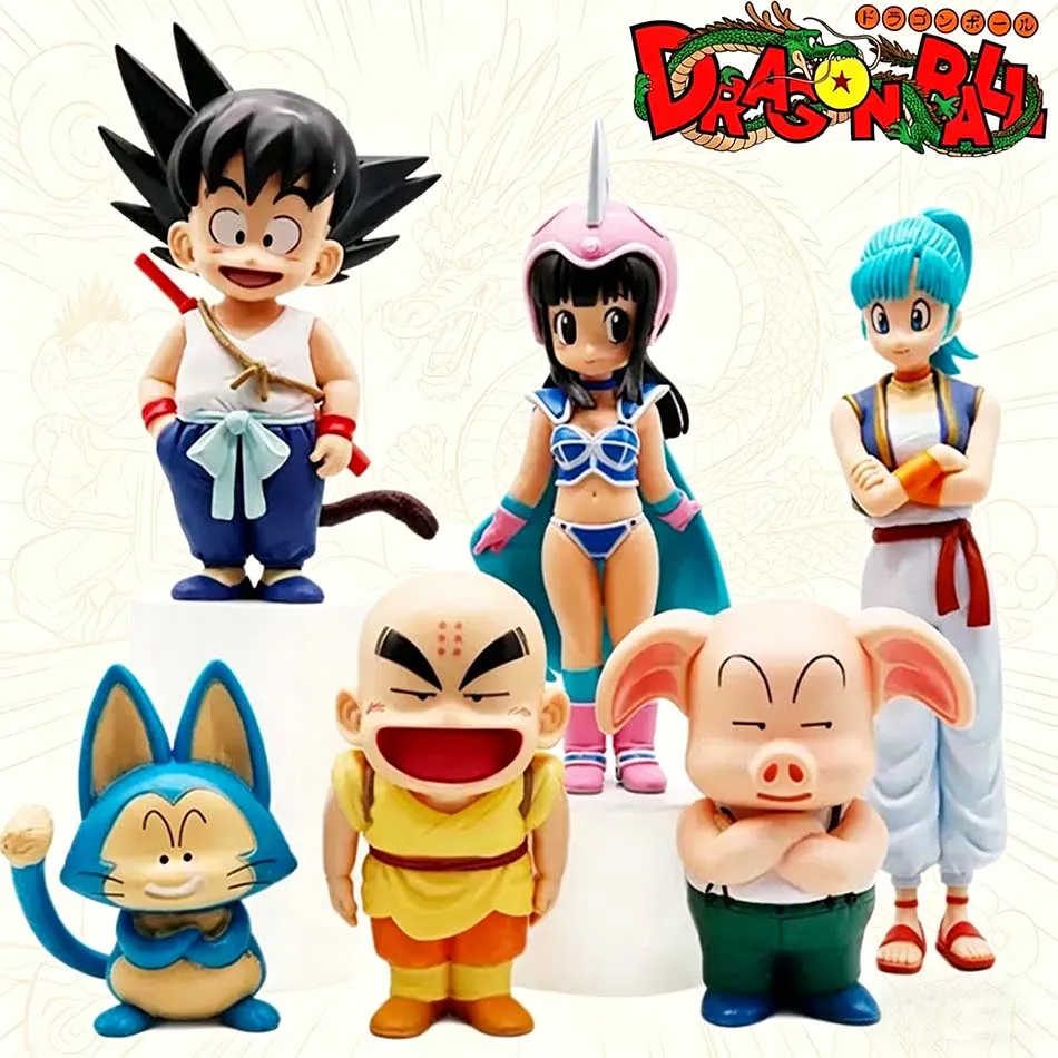 Nueva Figura de Anime Dragon Ball Z, Figura de PVC de Goku y Krillin, Modelo Coleccionable de Anime, Juguetes y Regalos