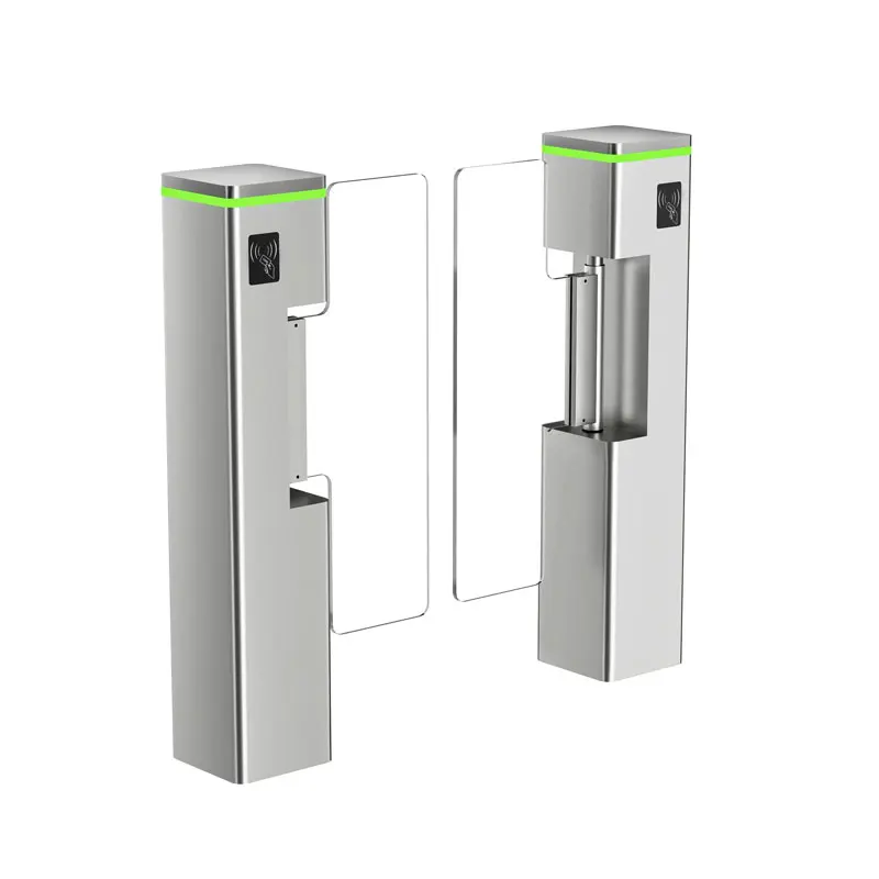 

Exit Turnstile Rfid Access Control Swing Barrier Gate Turnstile for Handicapped Brushless Factory Price Gym Bi-Directional Entry