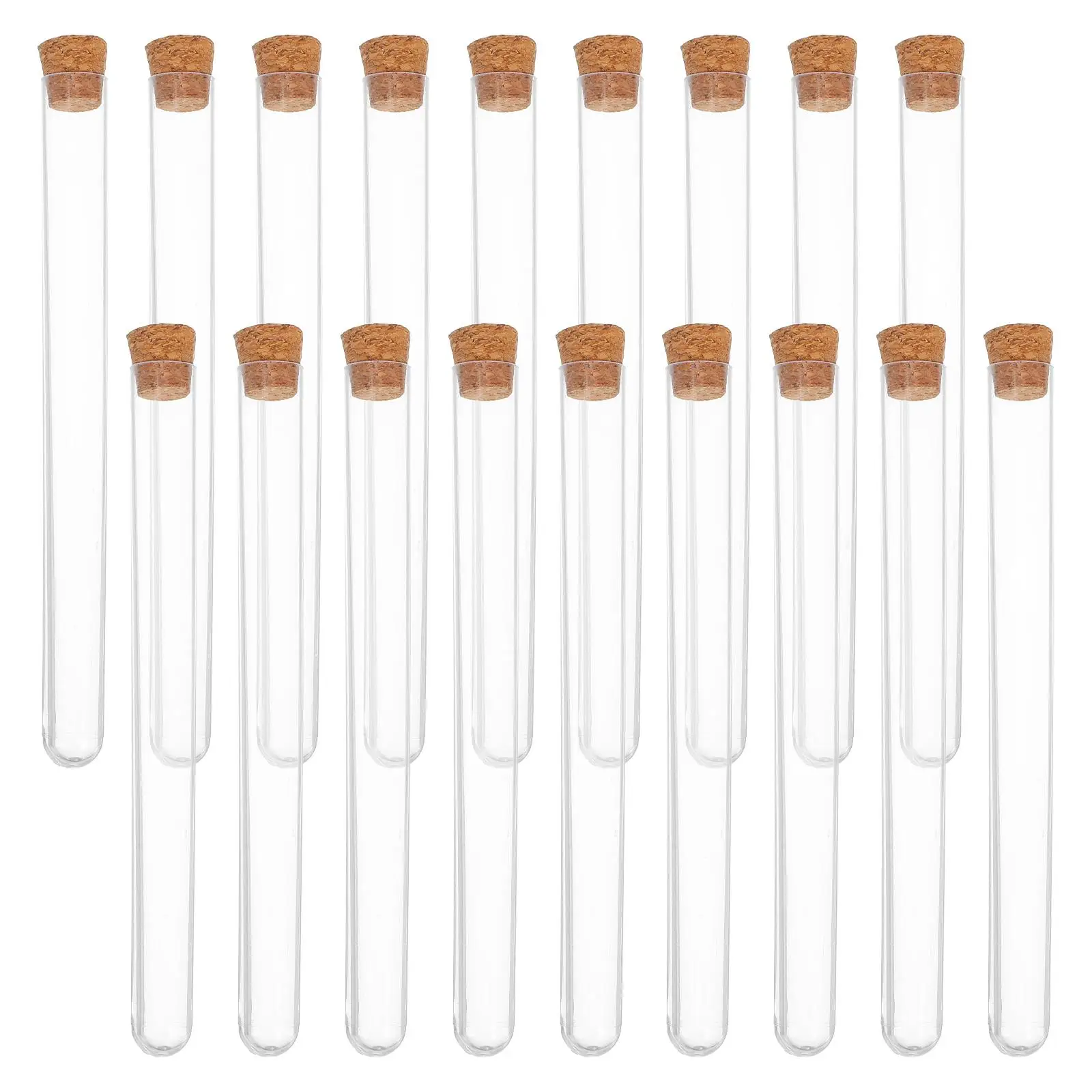 

50 Pcs Confections Plants Plastic Test Tubes for Shoe Laces Flask Child Laboratory Candy