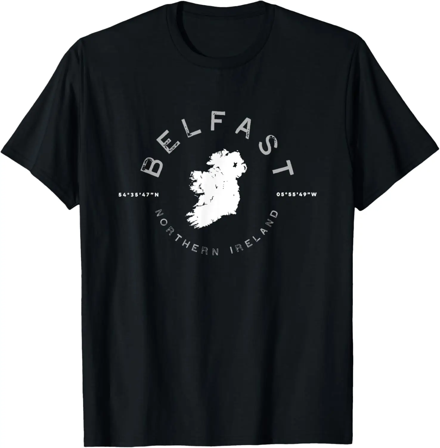 Belfast Ireland Retro Vintage Graphic T-Shirt