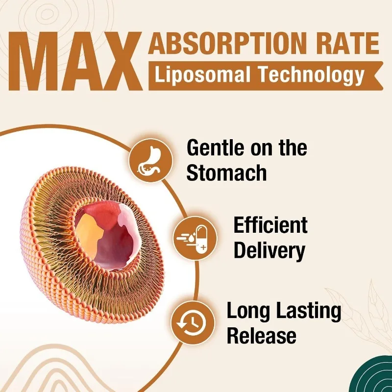 

Liposomal Brain Supplement - Better Absorption Of Plasma Antigen With Curcumin And Vitamin E - Suitable For Adults