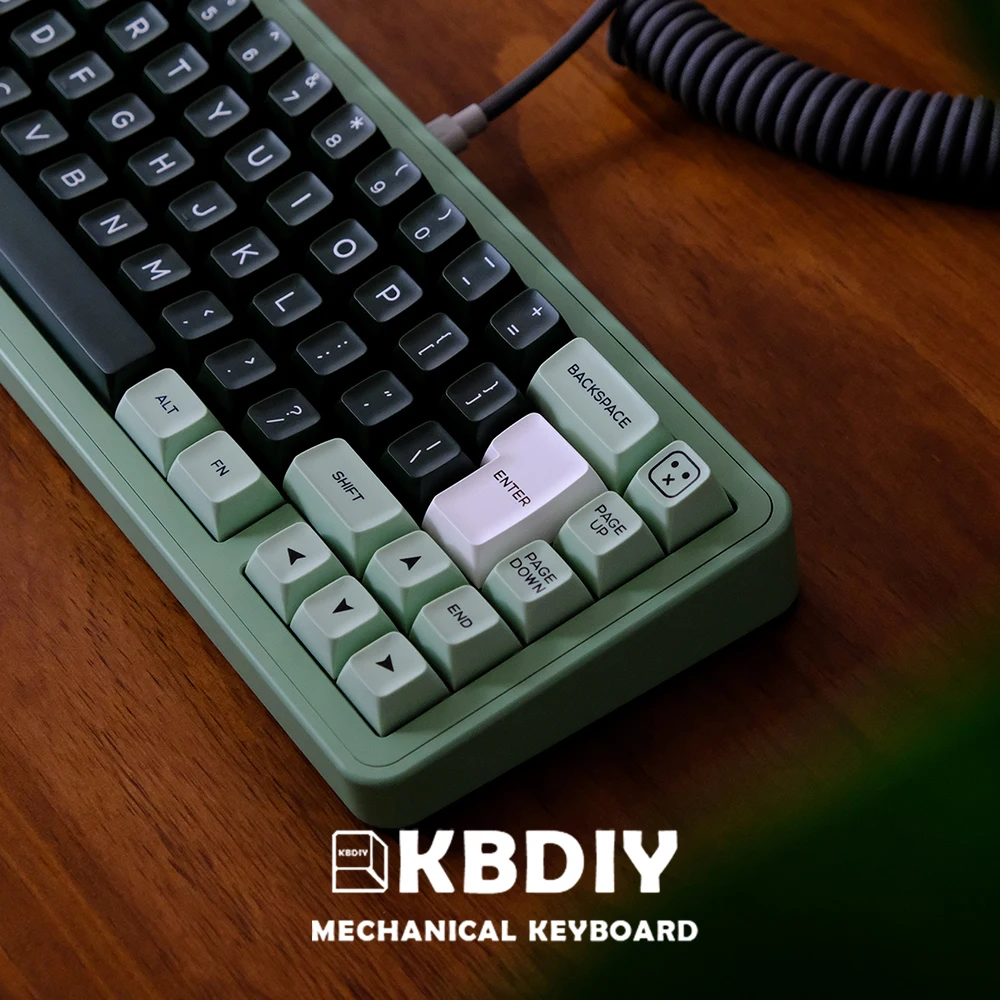 KBDiy Salon Keycaps Custom SA Profile PBT Double Shot Mechanical Gaming Keyboards 161 Key Caps for MX Switch GMK67 61/64/87/980