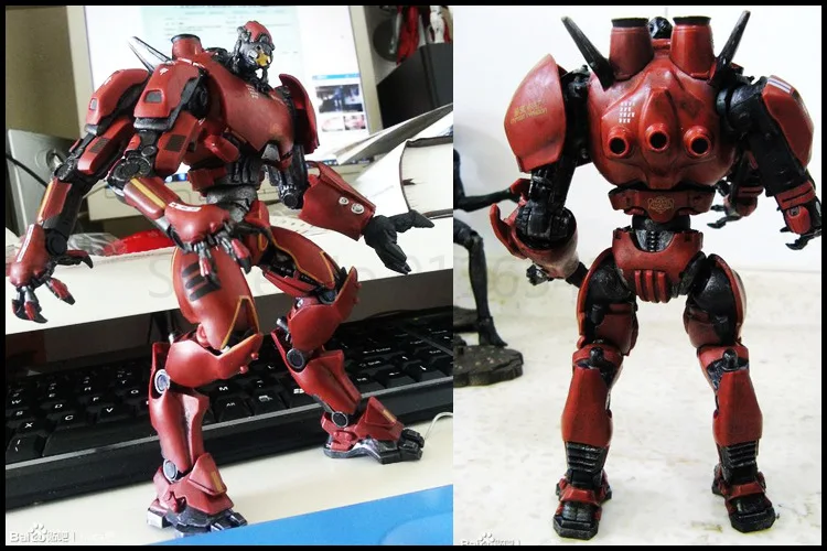 Pacific Rim Actionfigur Red Tramp Japanische Mecha-Raumdekoration Figura Modellspielzeug 7 Zoll Coole Geburtstagsgeschenkgeschenke – Detail 9