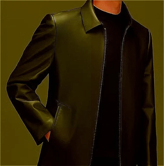 Men's leather coat for the 2026 autumn-winter season, new style ,Customized products please contact us