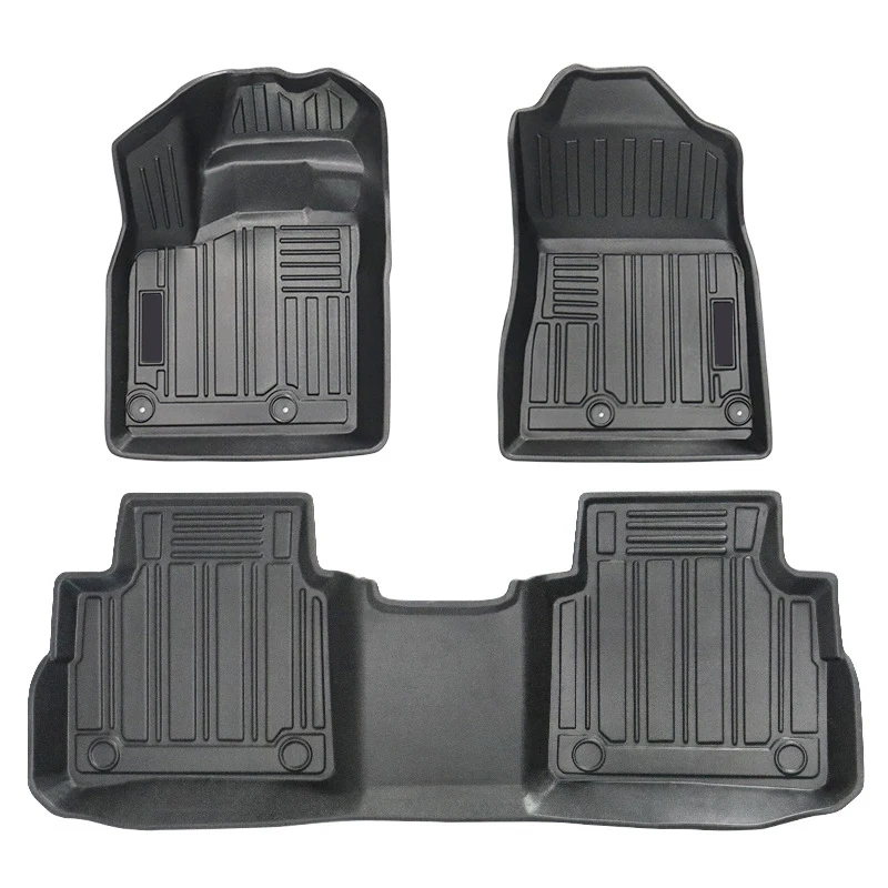 Gummi-Fußmatten-Set für Nissan X-Trail, wasserdichtes Zubehör, Auto-Innenraumteppiche. – Detail 4