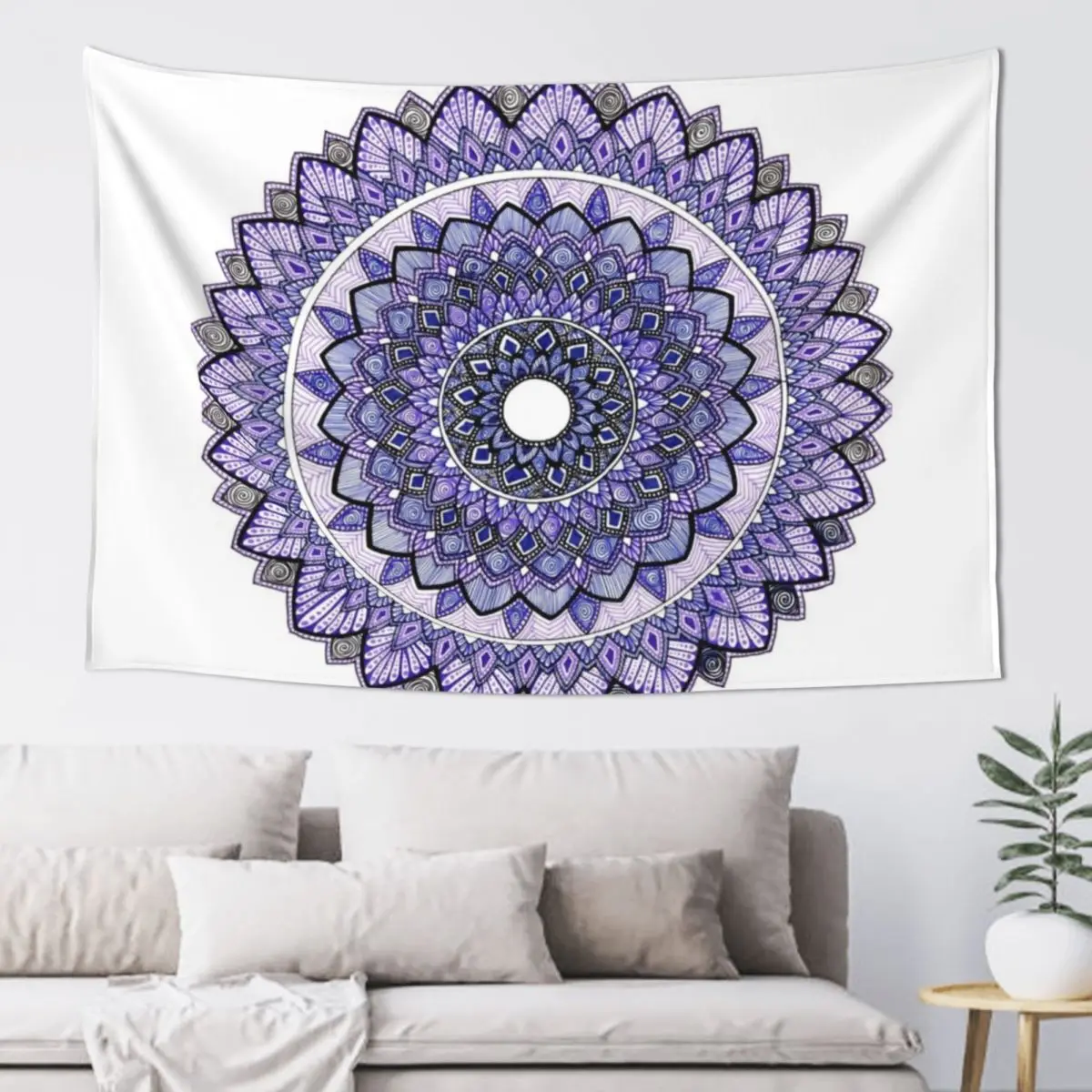 

Purple Mandala Tapestry Wall Hangings Decoration Home And Comfort Decor Tapestry