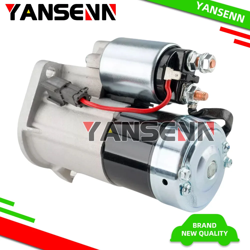 Motor de arranque de 1,4 kW/12 V para Nissan Frontier 1998-2001 Pickup Xterra L4 2.4L 23300-1S770 23300-1S771, M000T60081, M000T60081A