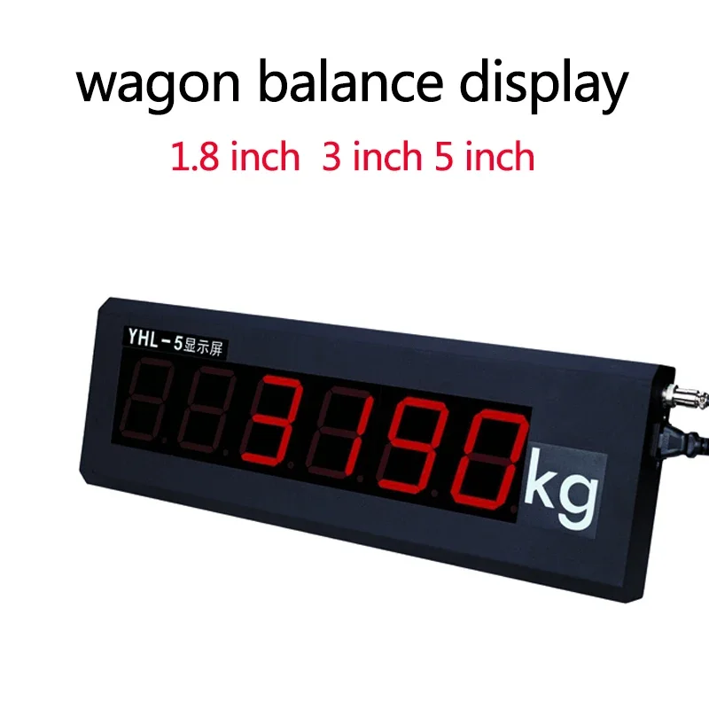 XK3190-A9 Wagon Balance Large Screen Weighbridge Display External Large Screen 3 Inch 5 Inch 8 Inch