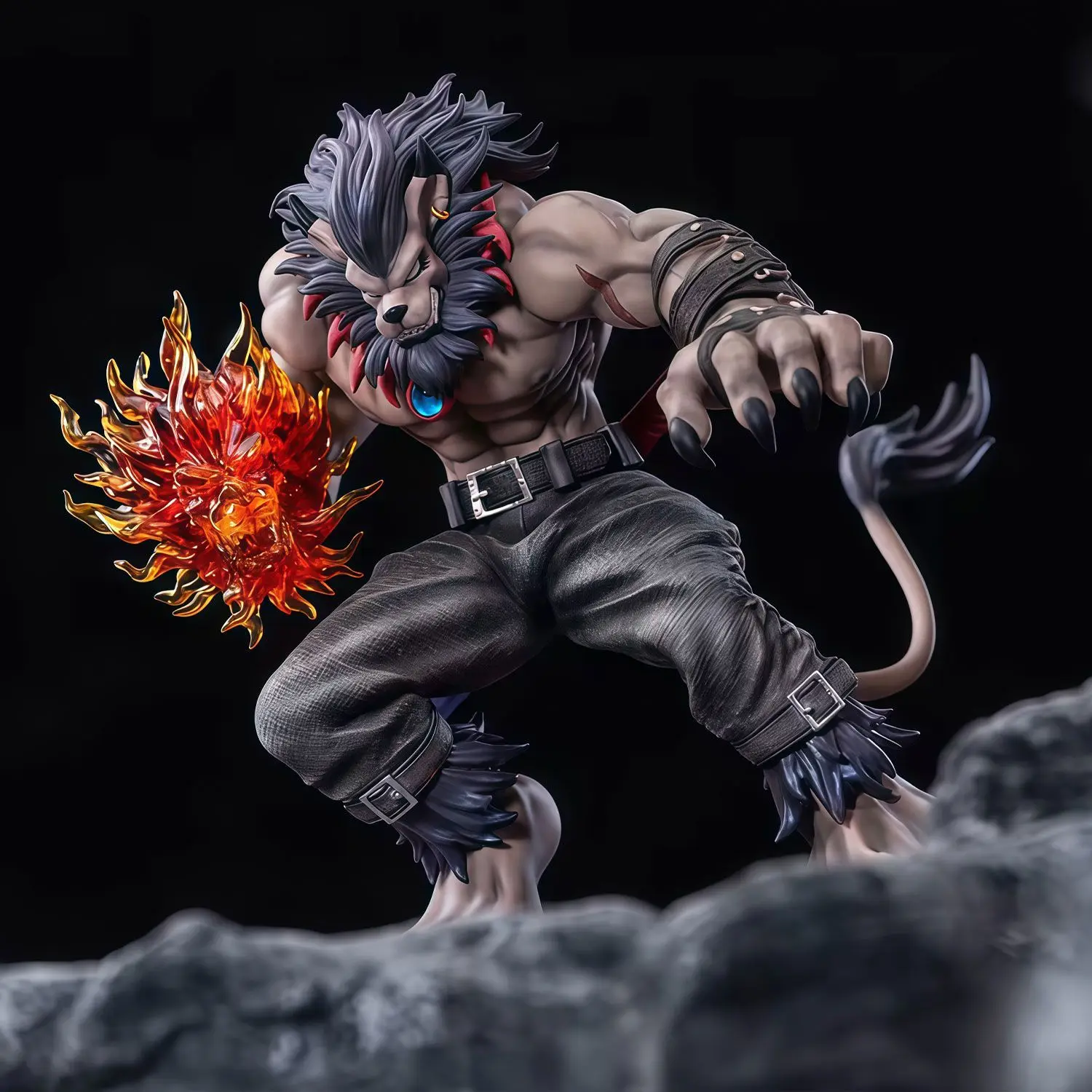 Nieuw Op Voorraad Gk Digimon Adventure 21 cm Leomon Anime Figuur Popomon Frimon Elecmon Digitale Monster Pop Standbeelden Action Figure speelgoed