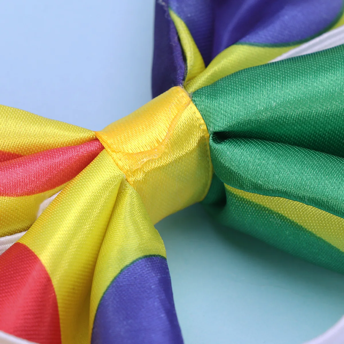 

Bowtie Butterfly Knot Satin Polka Dot Elastic Closure Clown Fancy Dress Costume Accessory For Halloween Christmas Party