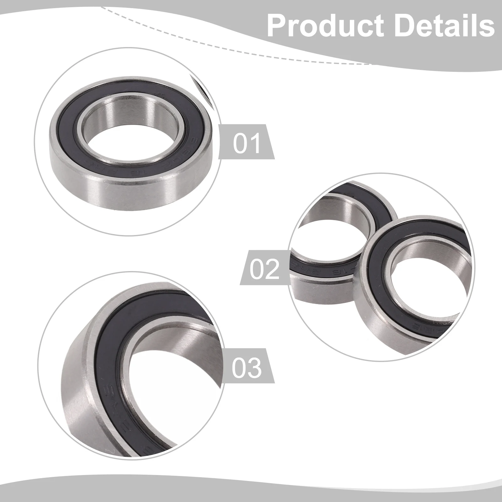 High Quality New Practical Bicycle Bearing Bearing Hubs Cassette Steel 10g 16287-2RS 16x28x7mm Bicycle Bearing