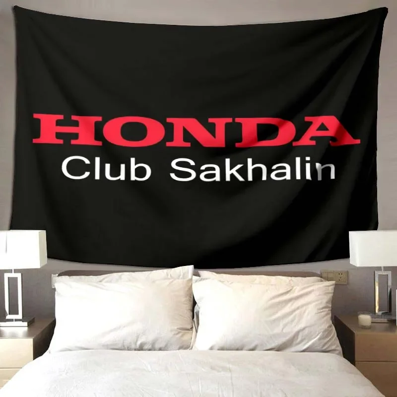 

Honda logo blanket Living room bedroom home decor picnic blanket children's room soft and comfortable baby blanket birthday gift